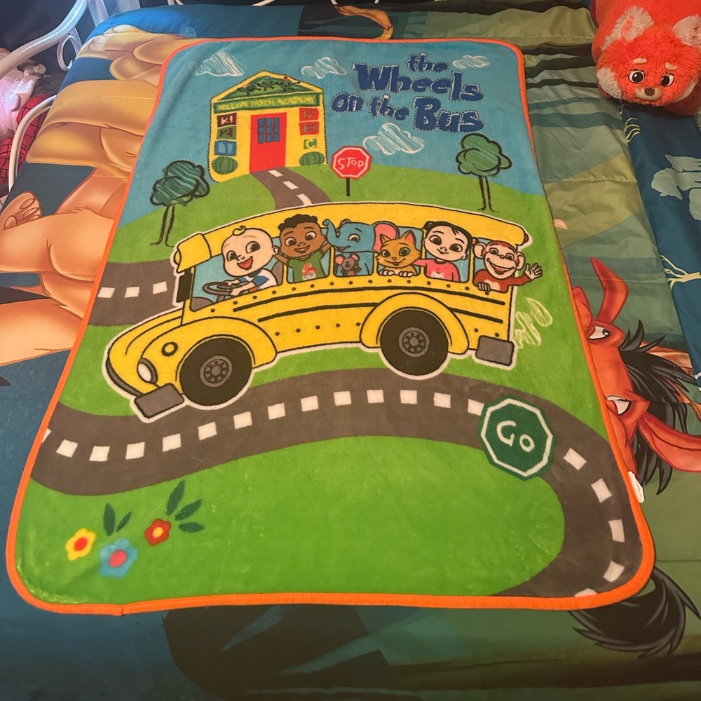 CocoMelon blanket